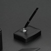 Black Leather Single Pen Holder