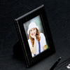Crocodile Leather Desk 4x6 Picture Frames