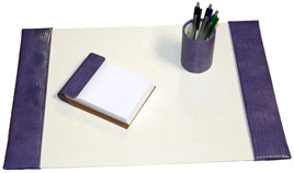 Small Leather Reptile Textured Three Piece Set